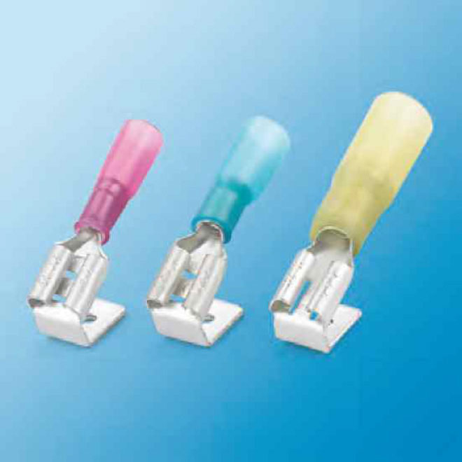 肩背形热缩防水端头