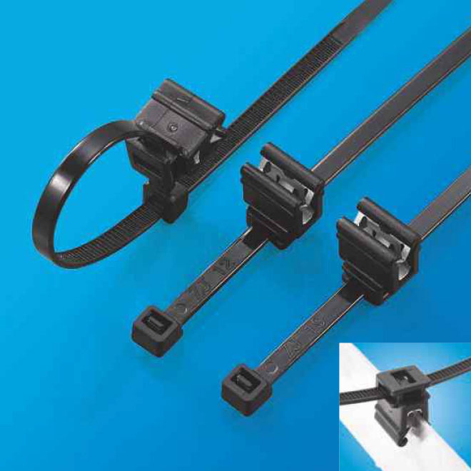 分体式钣金卡扣扎线带