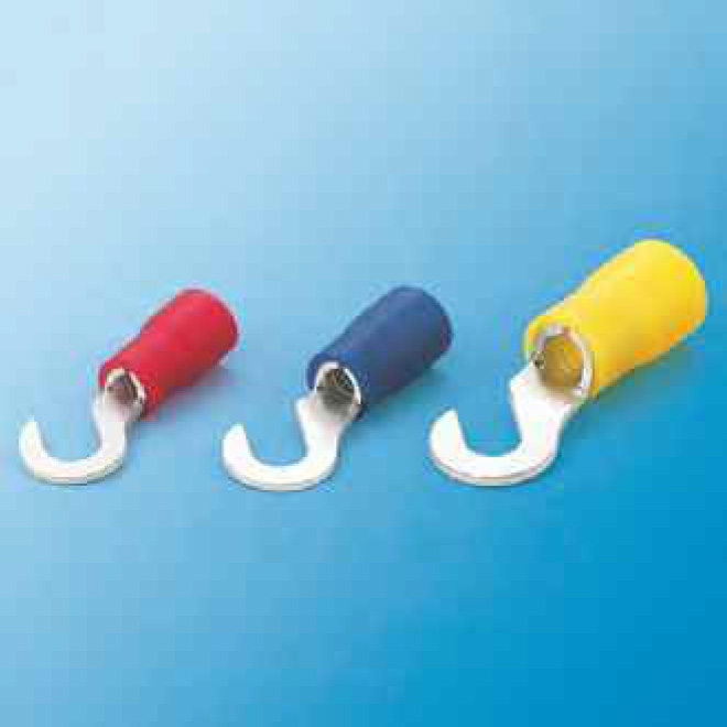 INSULATED HOOK TERMINALS