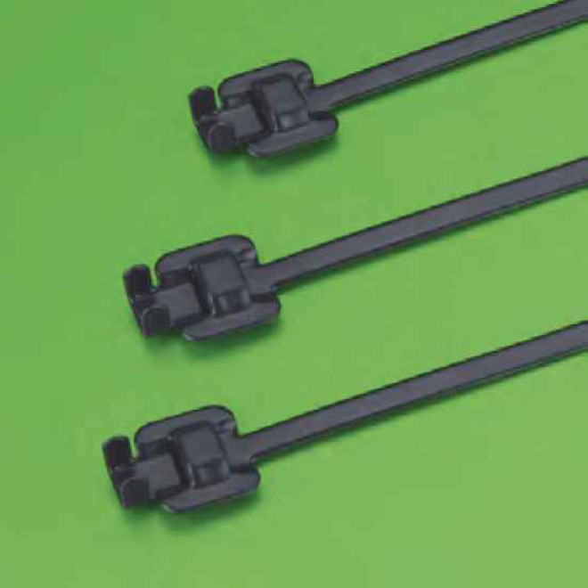 PLASTIC COATED STAINLESS STEEL CABLE TIE RELEASABLE TYPE