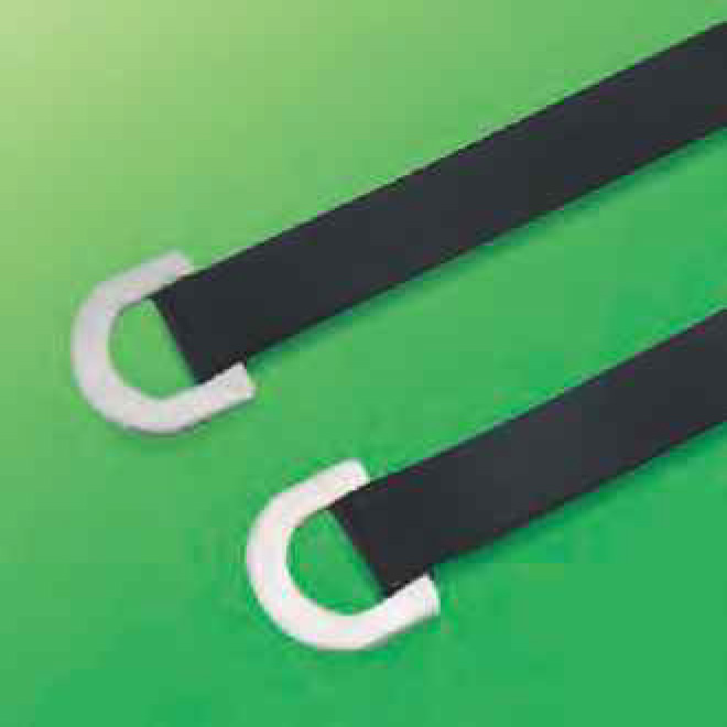 PLASTIC COATED STAINLESS STEEL CABLE TIE D TYPE